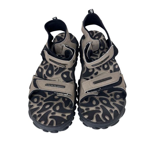 Nike‎ ACG Outdoor Hiking Sandals Leather Slip-On Open Toe Tan/Black Mens Size 7 main image 10